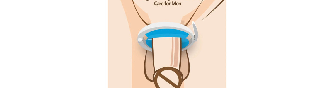 How does a penile clamp help male incontinence
