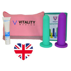 Vaginal Dilator Set for women BPA free Silicone 2 pack large 7-8