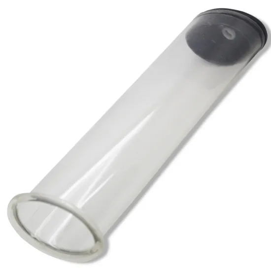 Oval Penis Pump Cylinder – Thick Wall Elliptical Design Oval Penis Pump Cylinder – Thick Wall Elliptical Design