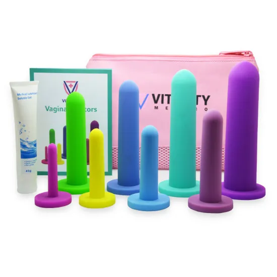 Full Vaginal Dilator Set 8 Sizes Full Vaginal Dilator Set 8 Sizes